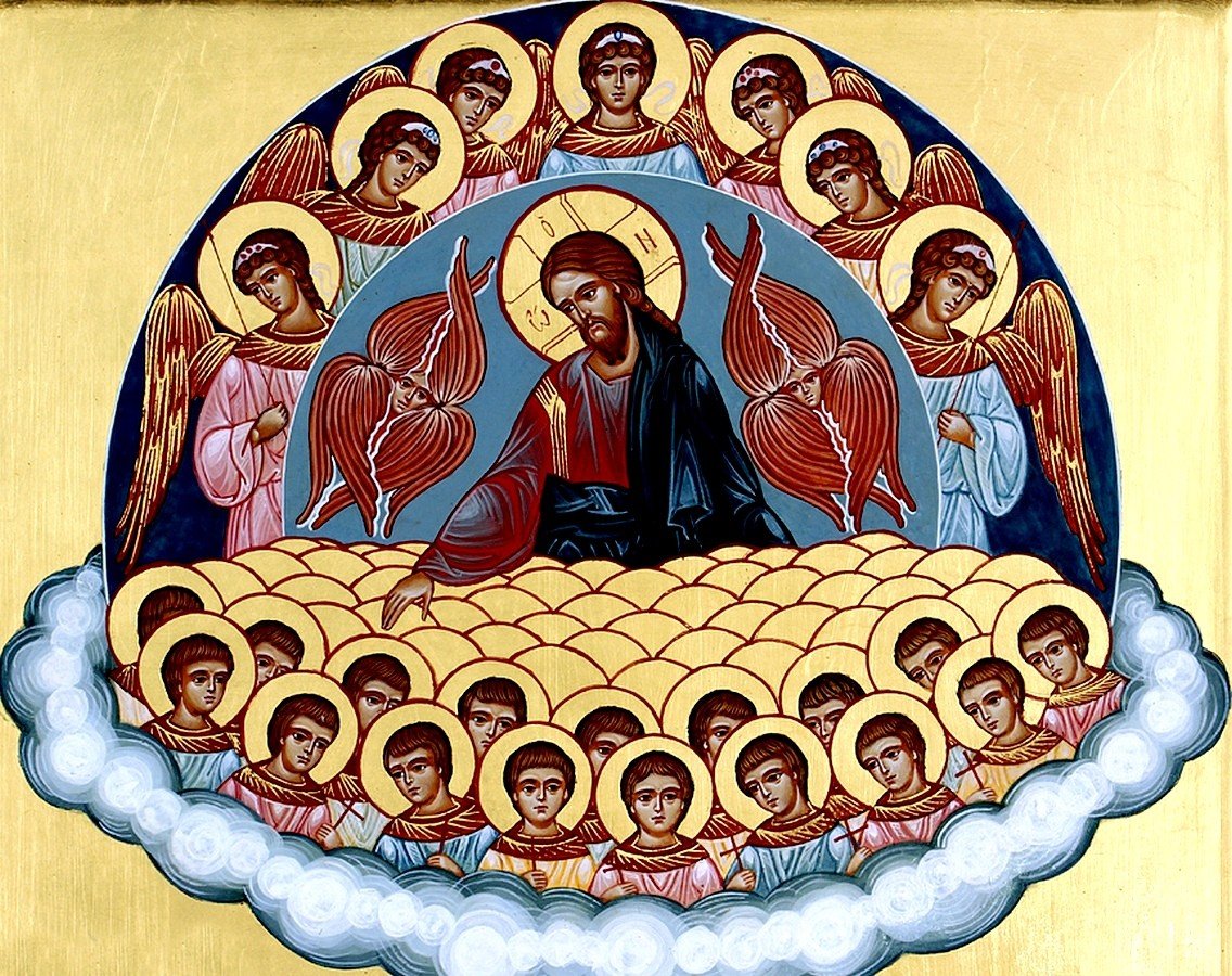 Икона собор всех святых в земле Российской просиявших