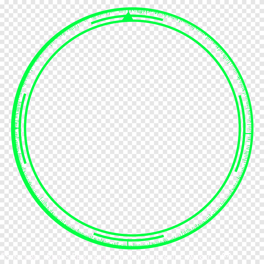 Зеленый круг для фотошопа