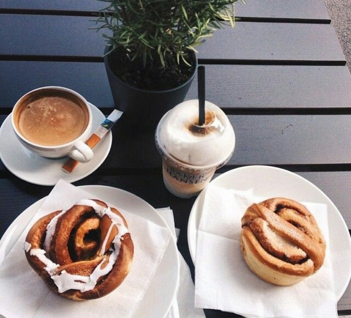 Завтрак Эстетика кофе