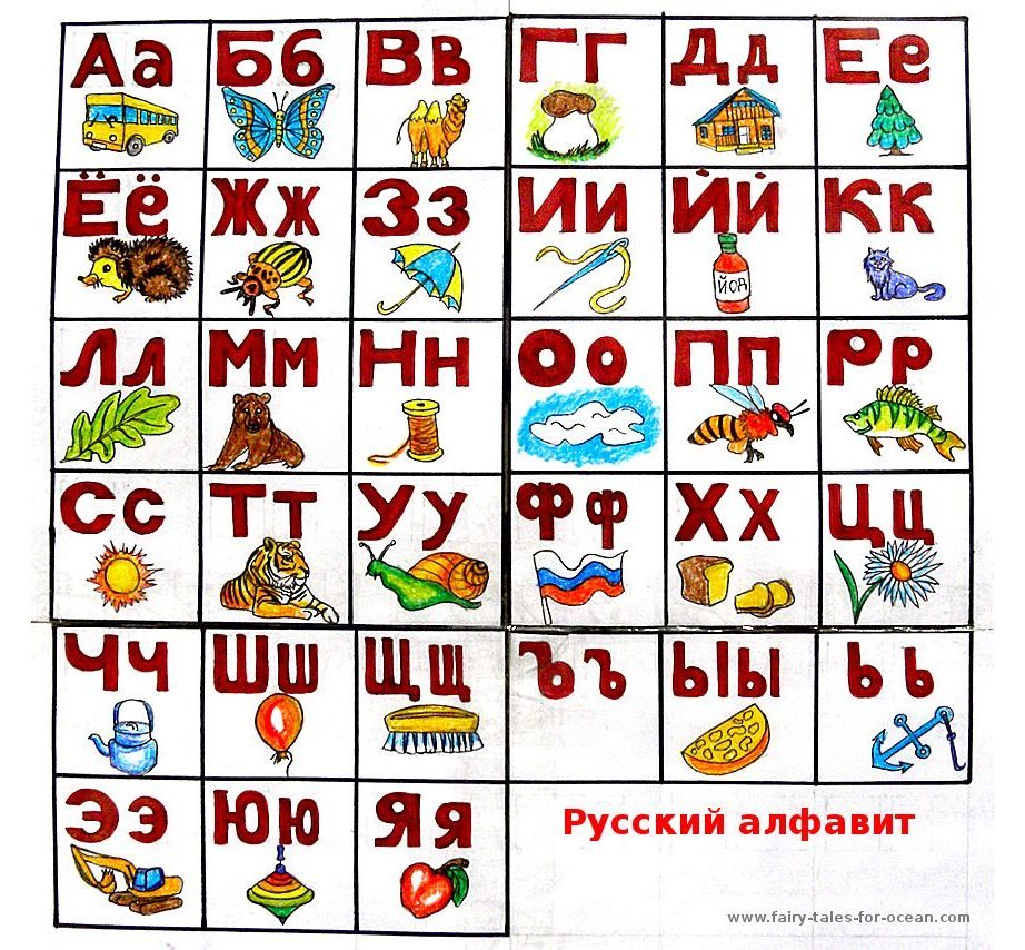Русский алфавит