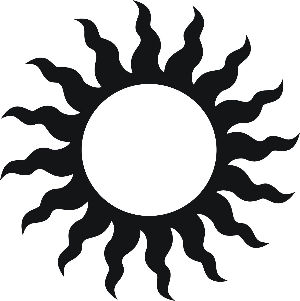 Солнце эскиз