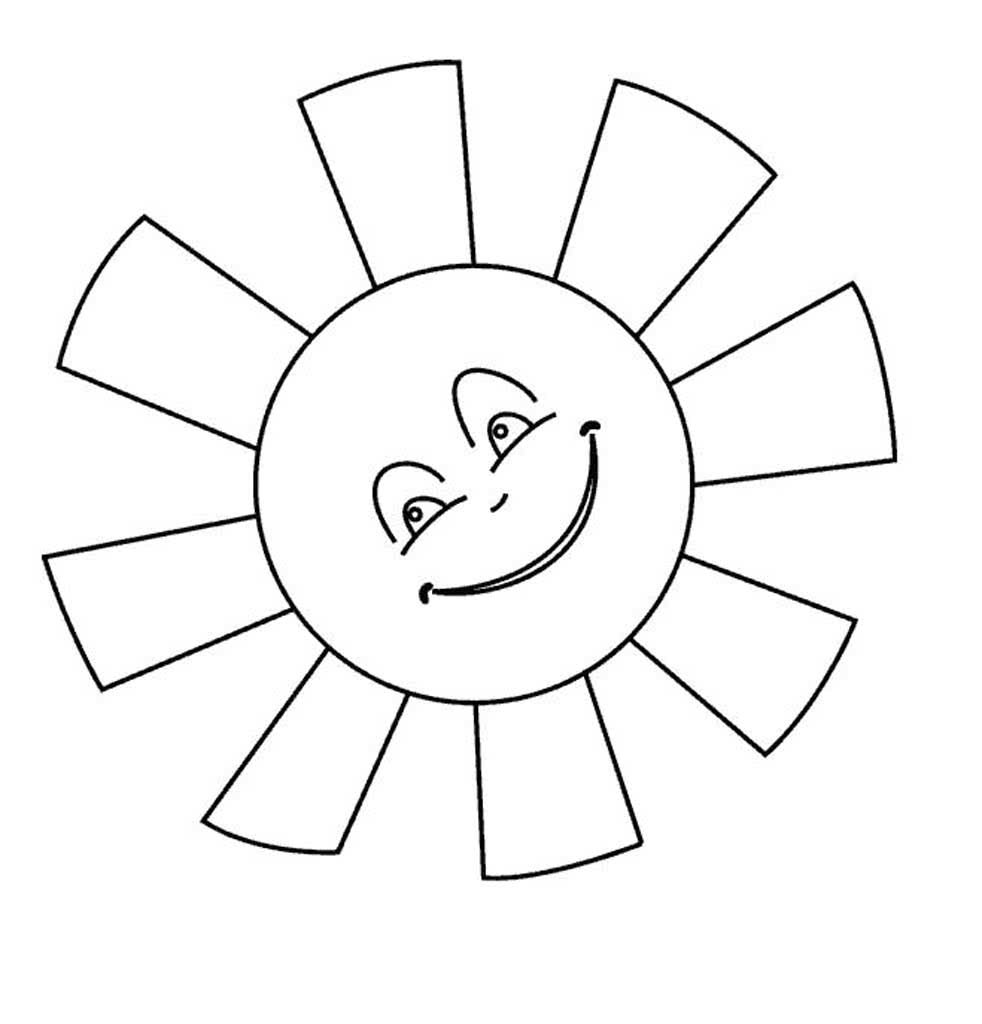 Солнце эскиз