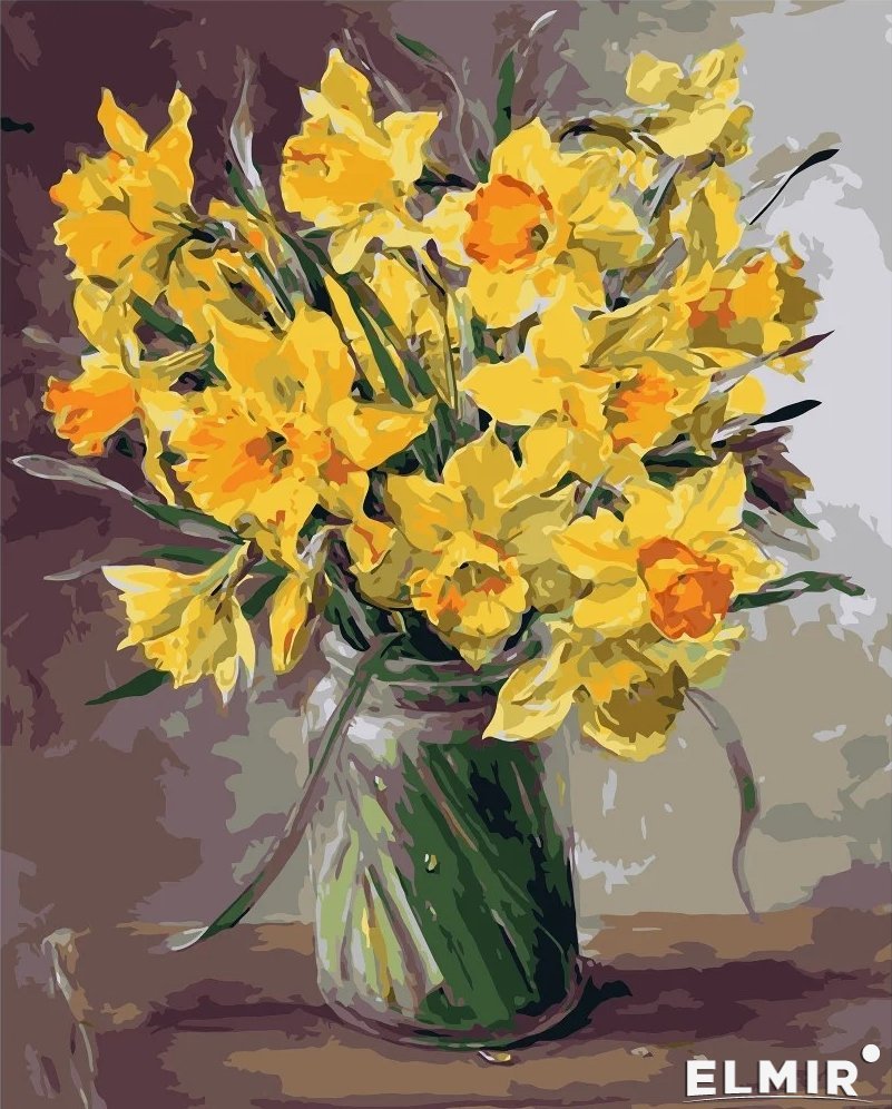 Композиция из нарциссов