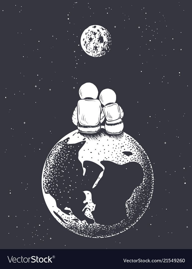 Рисунки акварелью лунную девочку