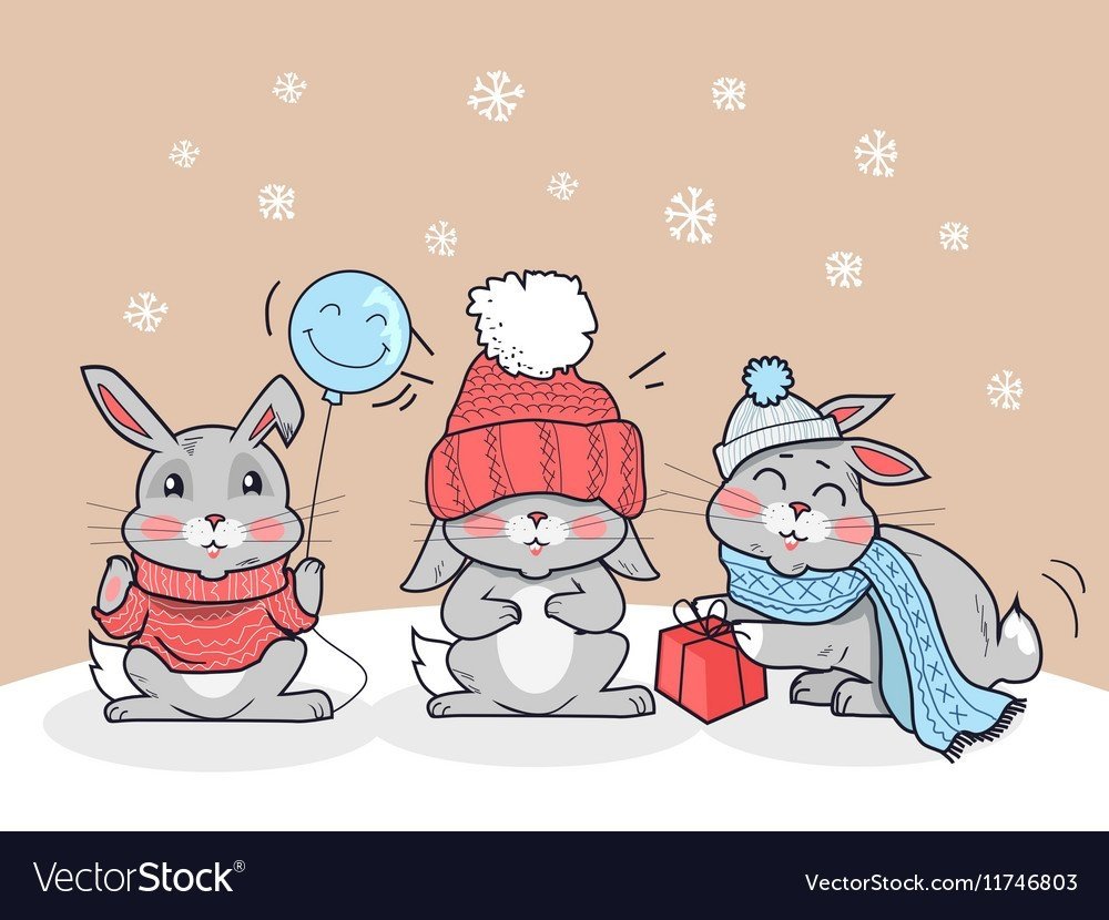 Спящий зайчик