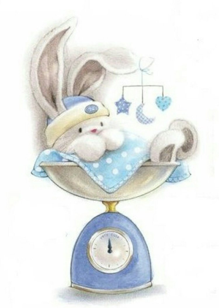 Зайчик в шапочке картинка