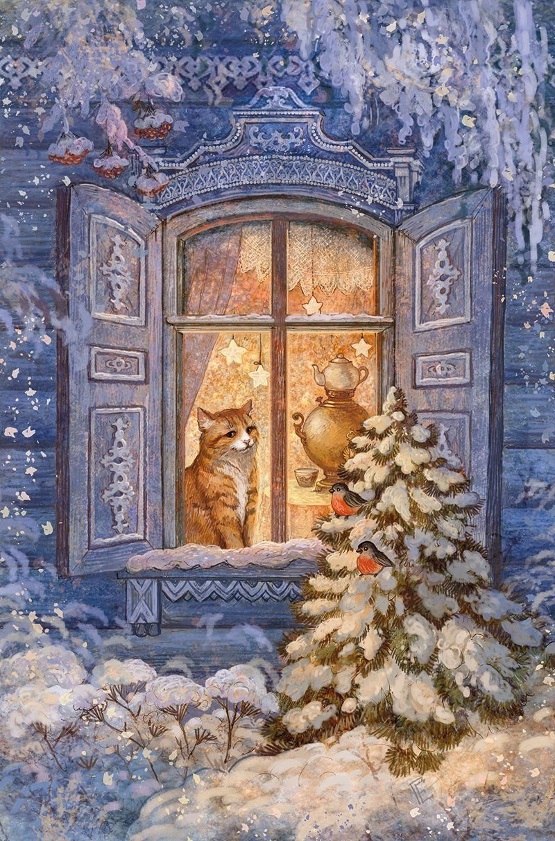 Галина Егоренкова Рождество картины