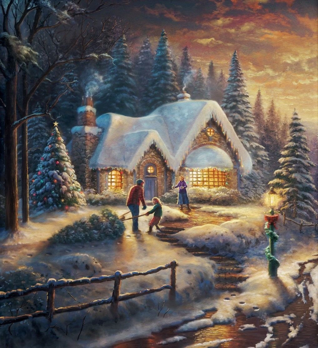 Картины Томаса Кинкейда Рождество