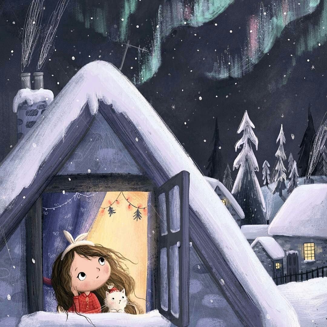 Снежный пейзаж