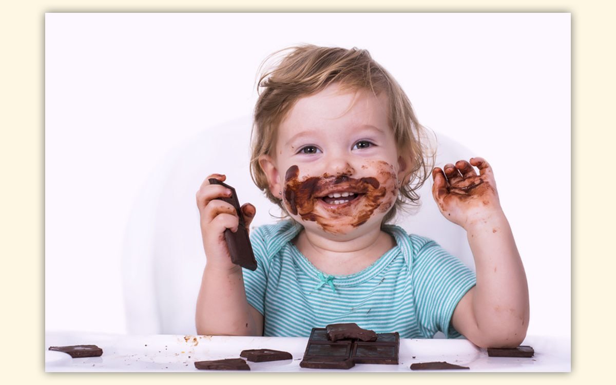 Ребенок с сигарой