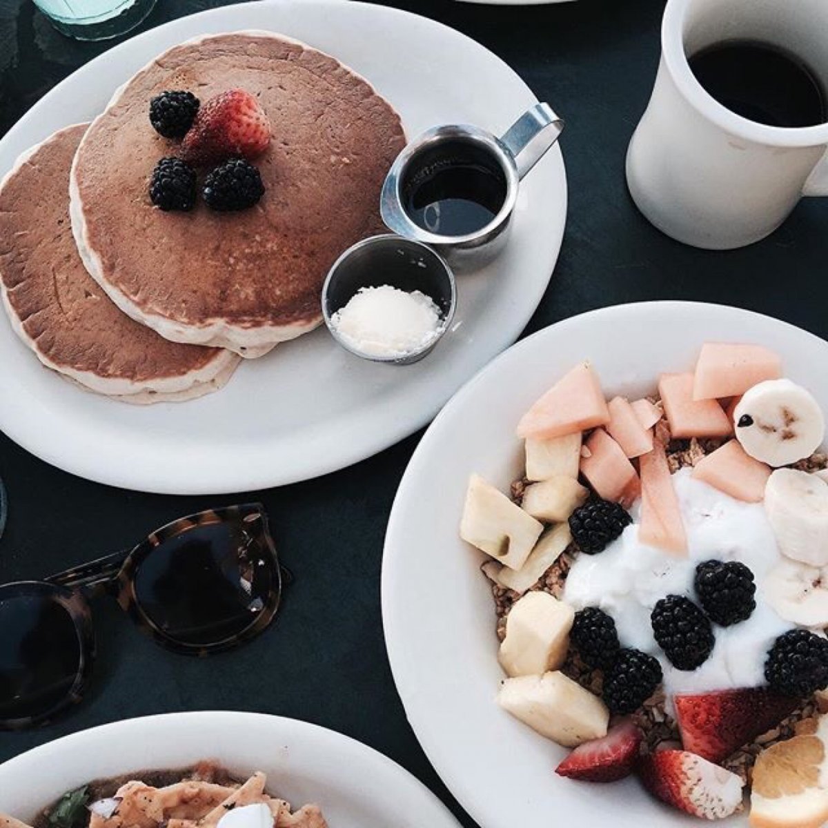 Завтрак для инстаграмма