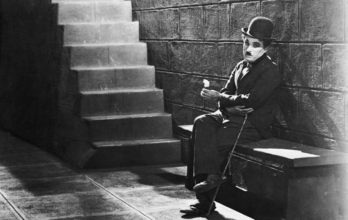 Чарльз Спенсер Чаплин огни большого города