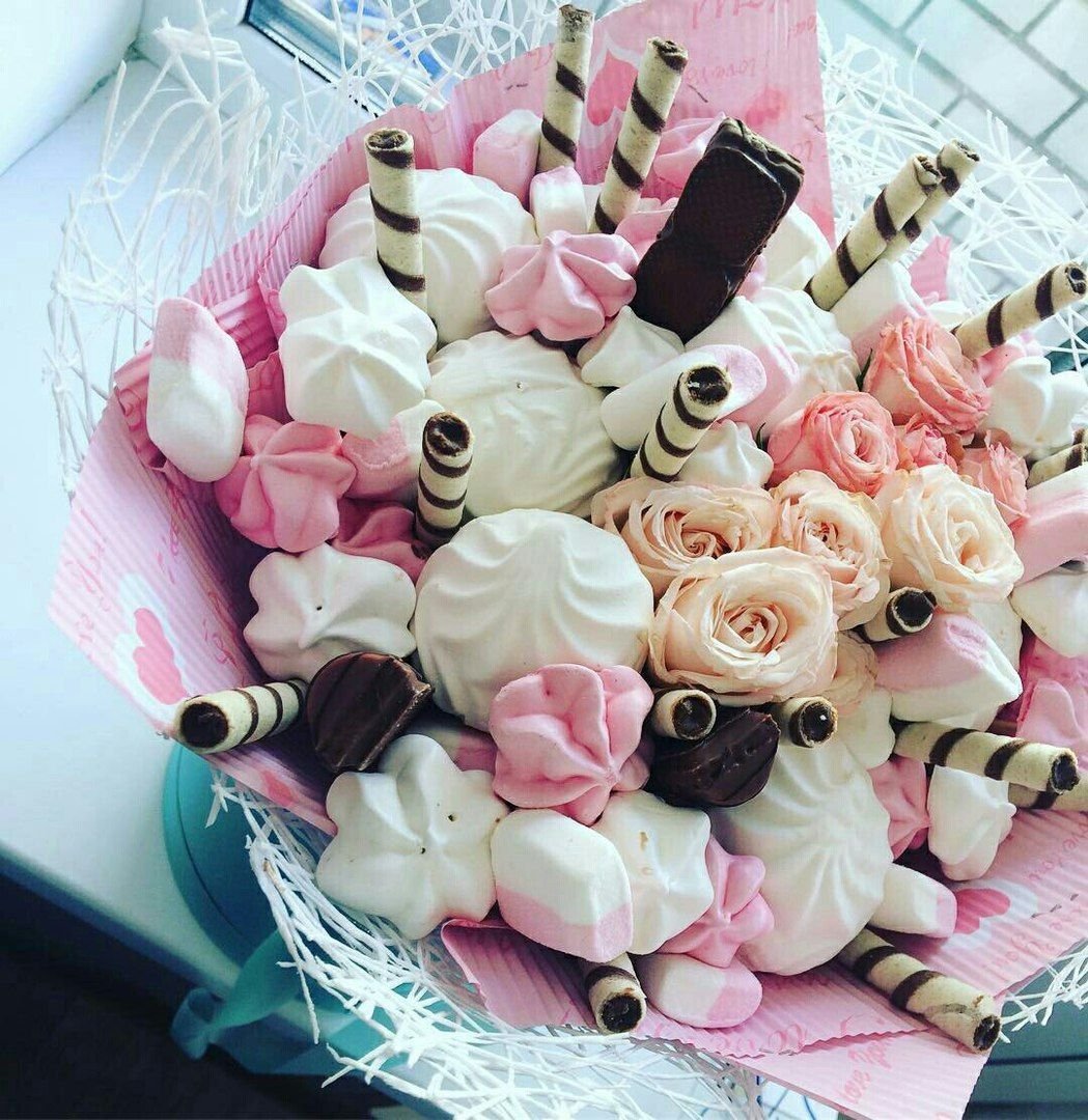 Конфетный букет