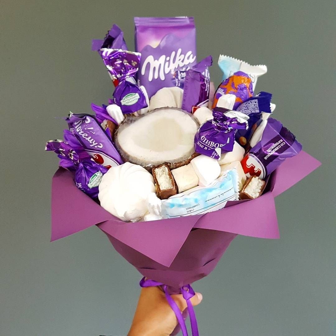 Сладкий букет с колой