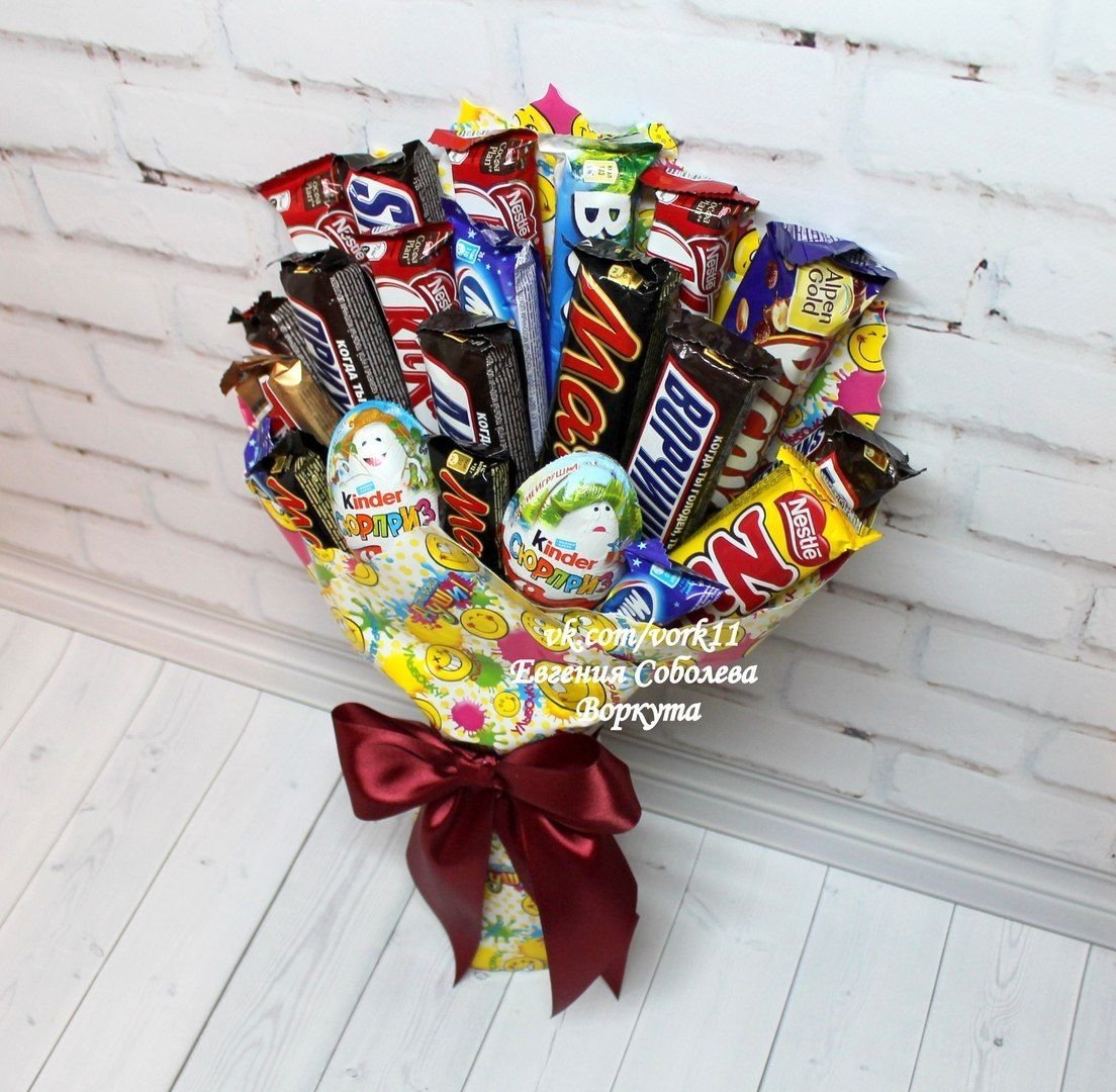 Клубничный букет