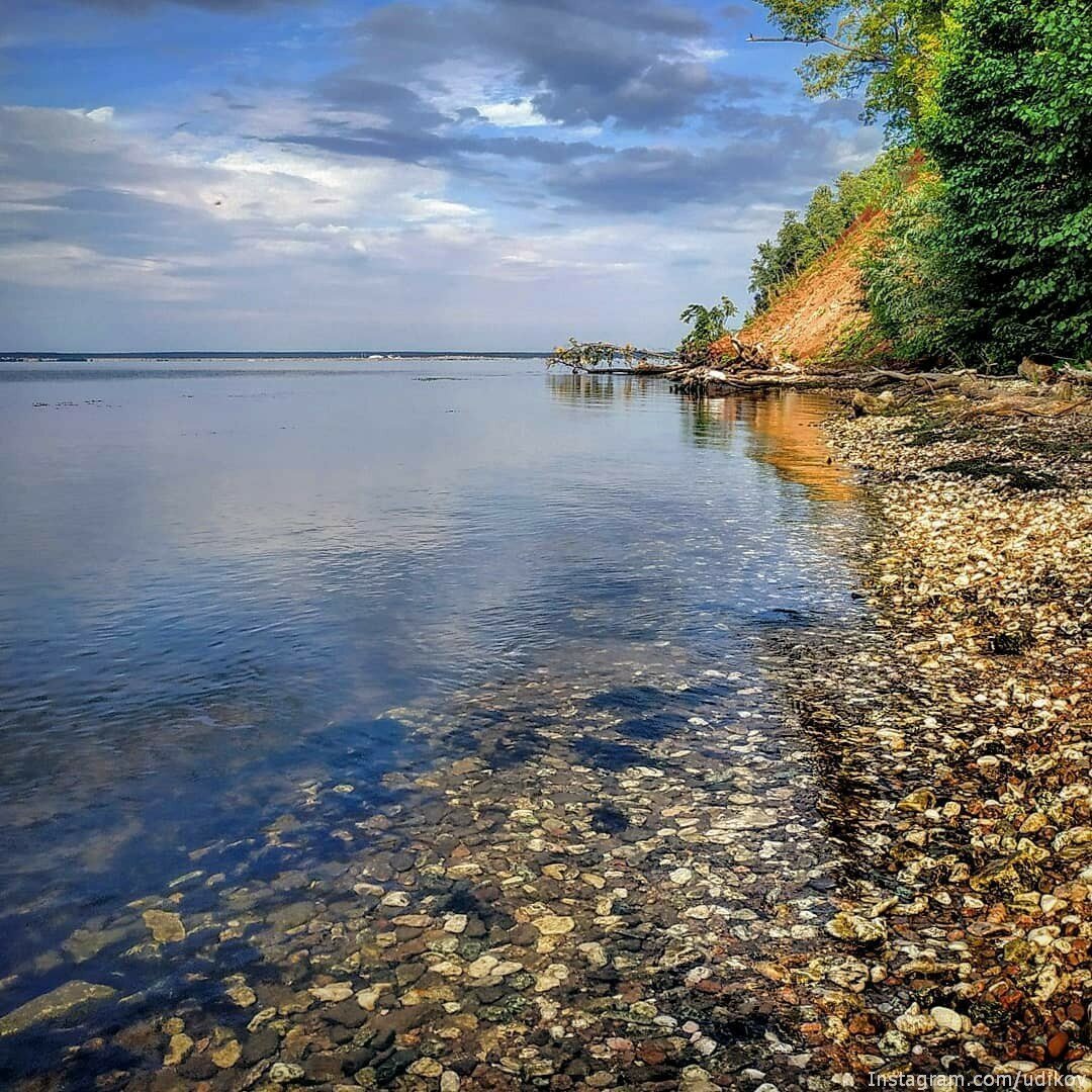 Река Волга Чебоксары