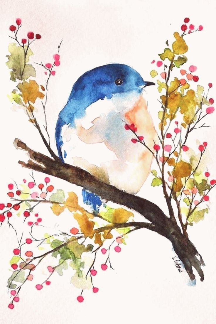 Рисование акварелью для детей