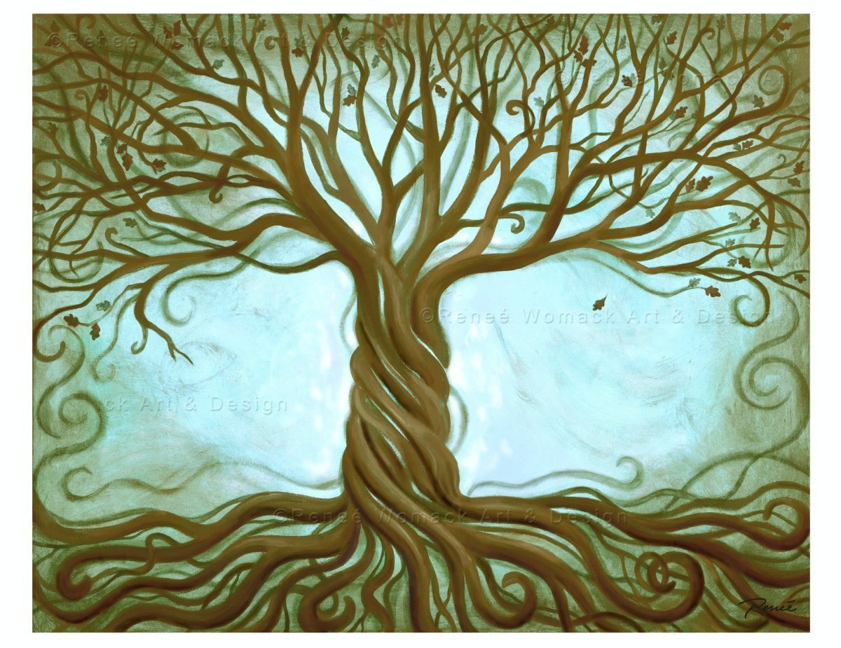 Дерево жизни живопись