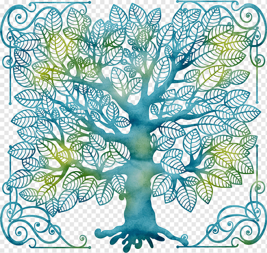 "Tree of Life" ("дерево жизни") by degree