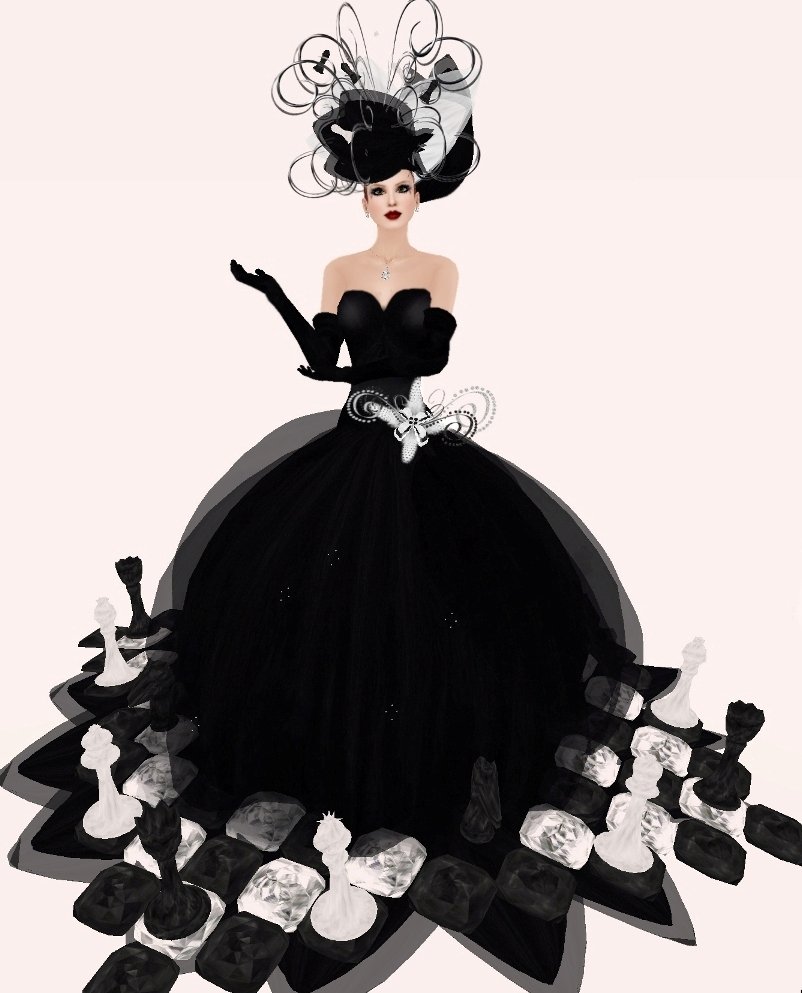 Черная шахматная Королева