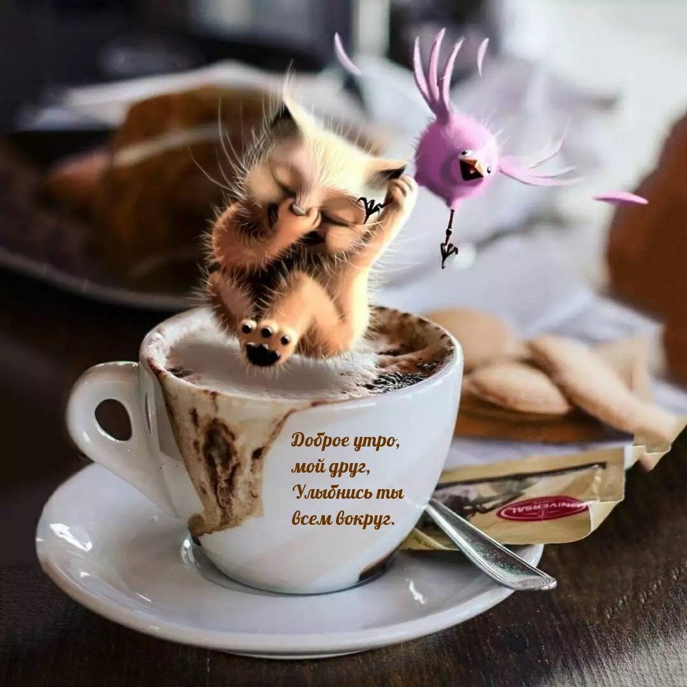 Утро кофе настроение