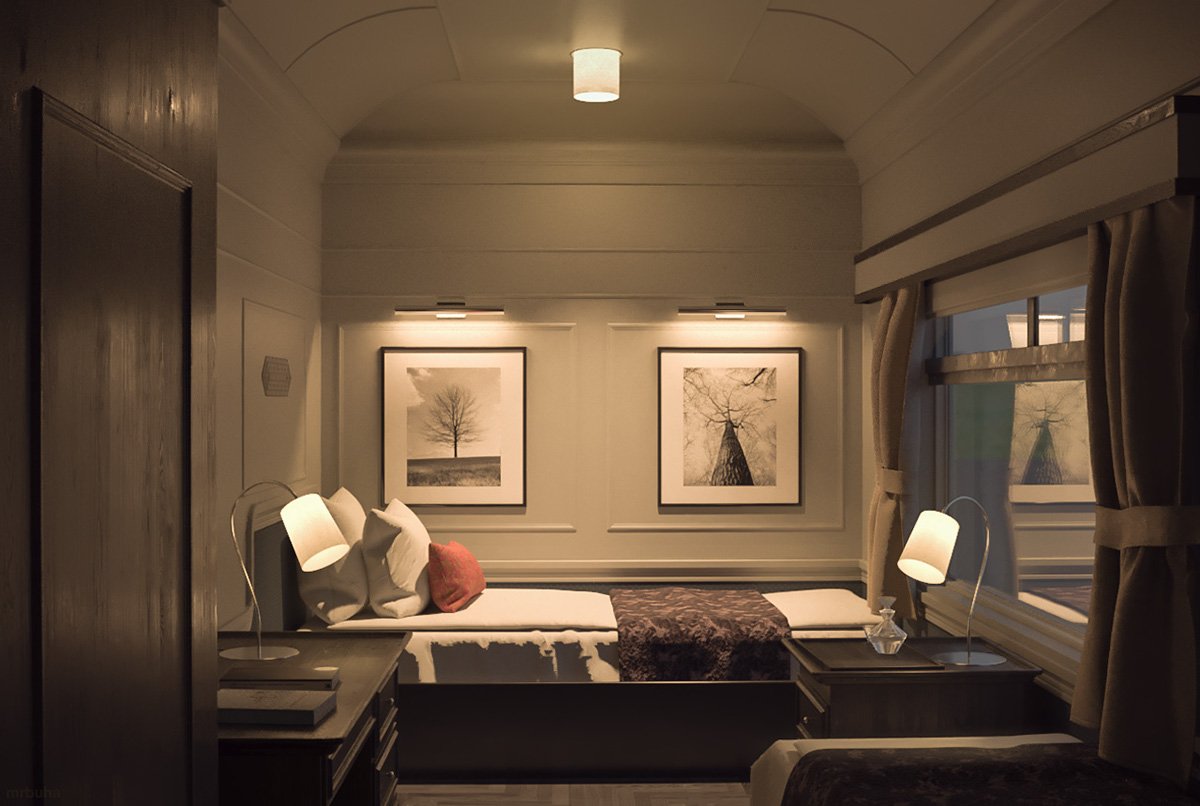 Купейный вагон Австрия