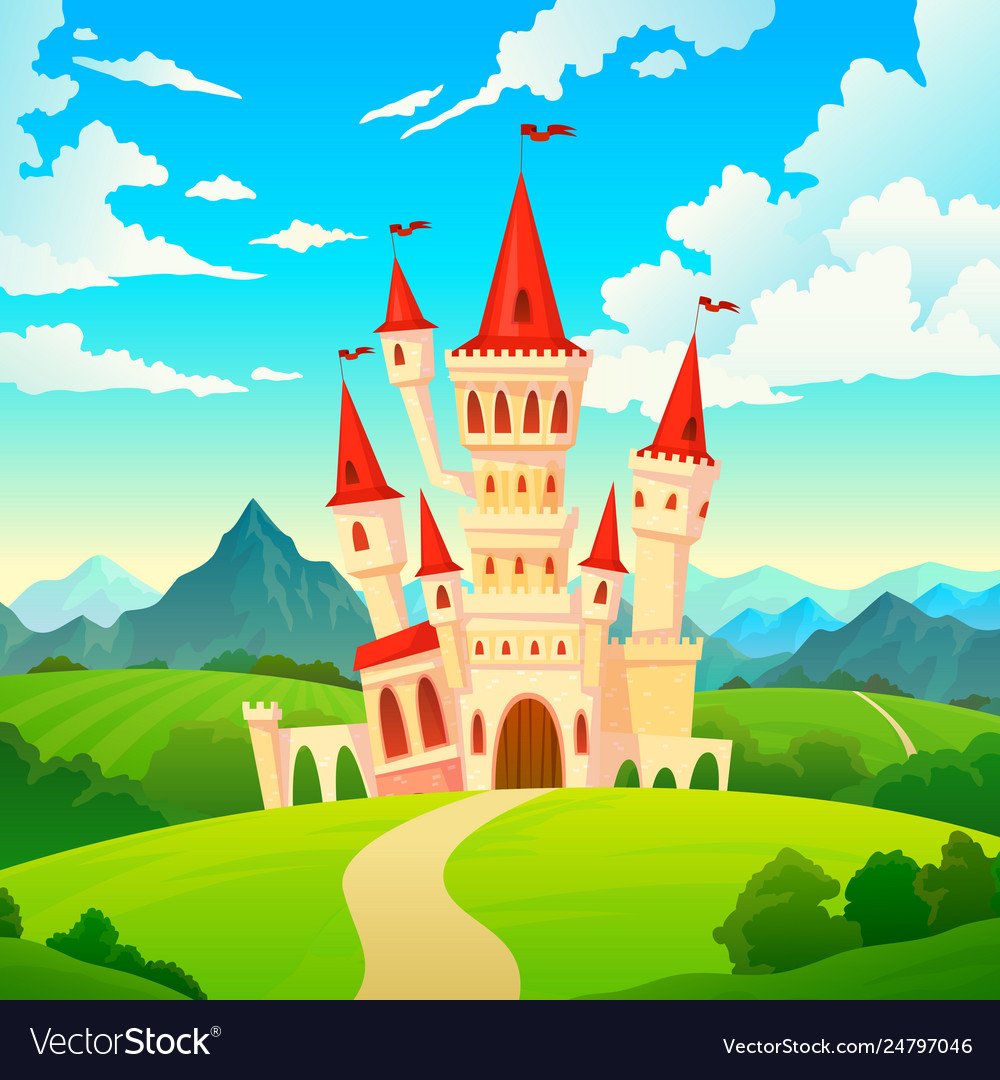 Замок мультяшный