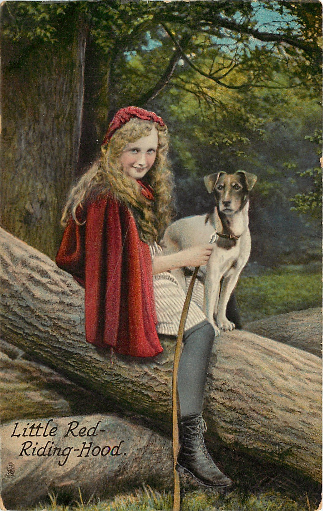 Красная шапочка для фланелеграфа