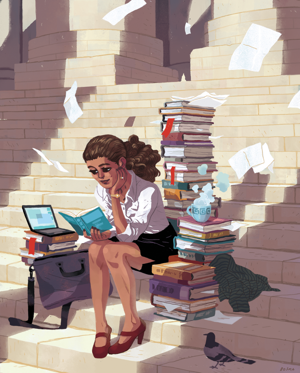 Девушка с книгой