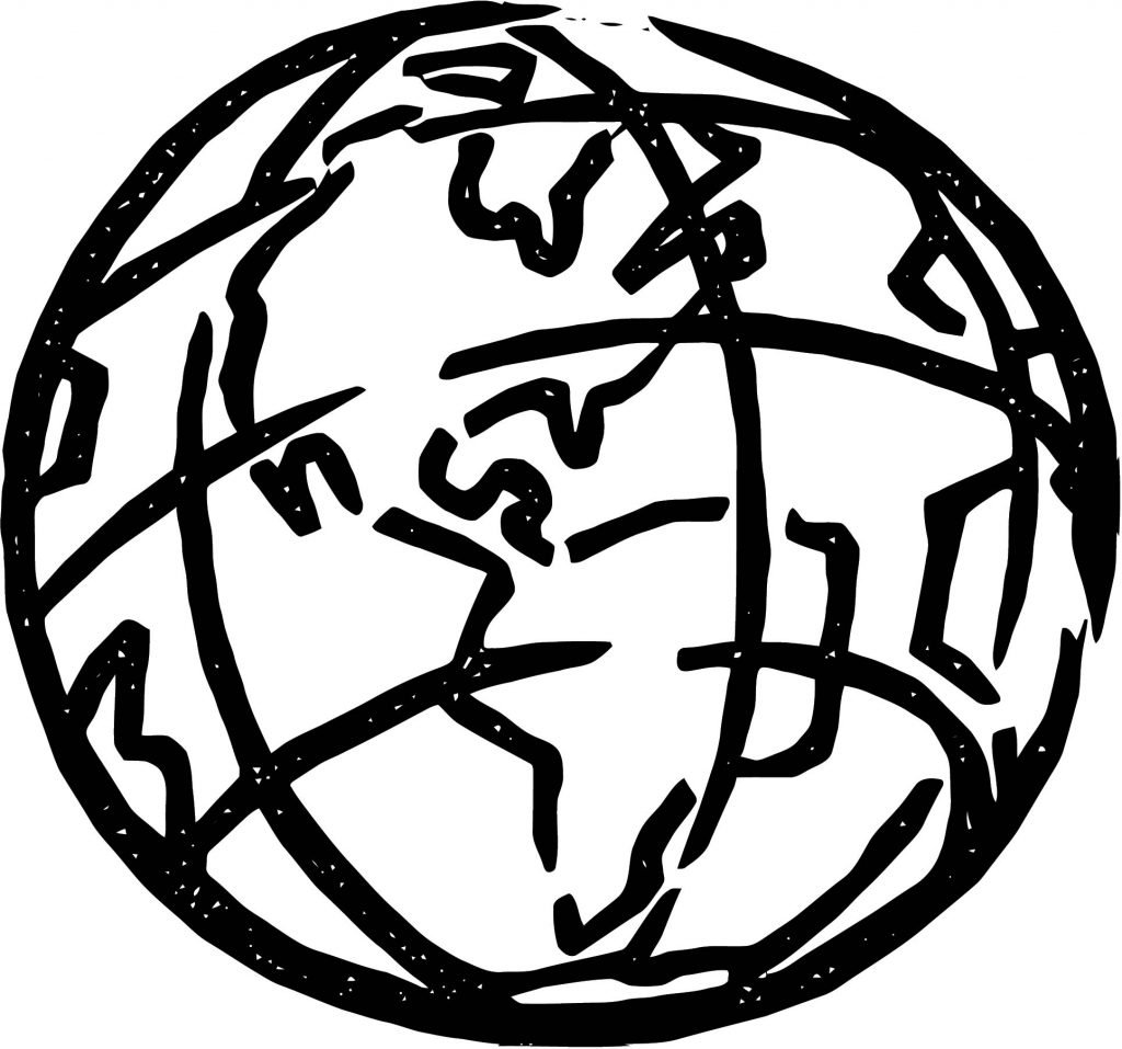 Планета земля рисунок