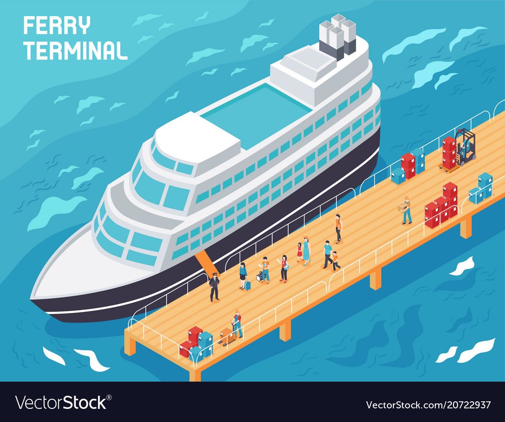 Нос корабля изометрия