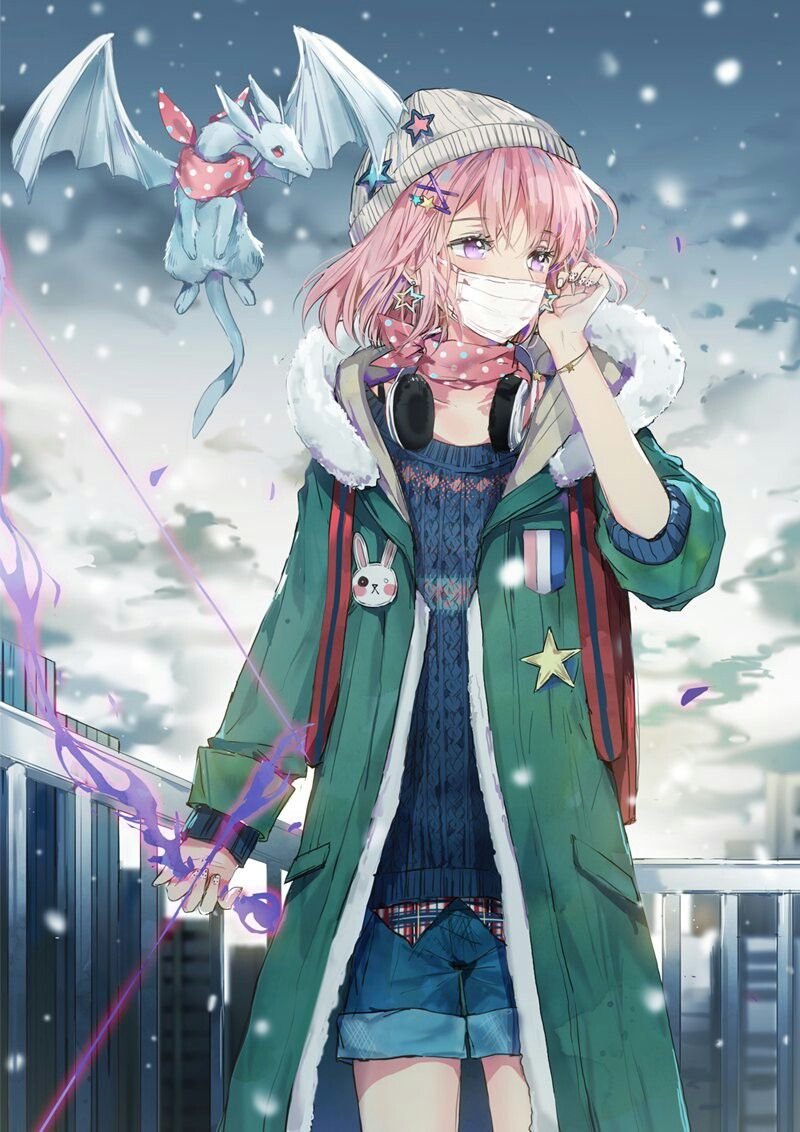 Аниме девушки милые