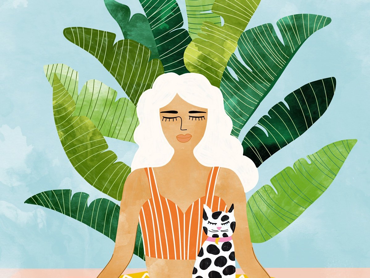 Медитация Постер