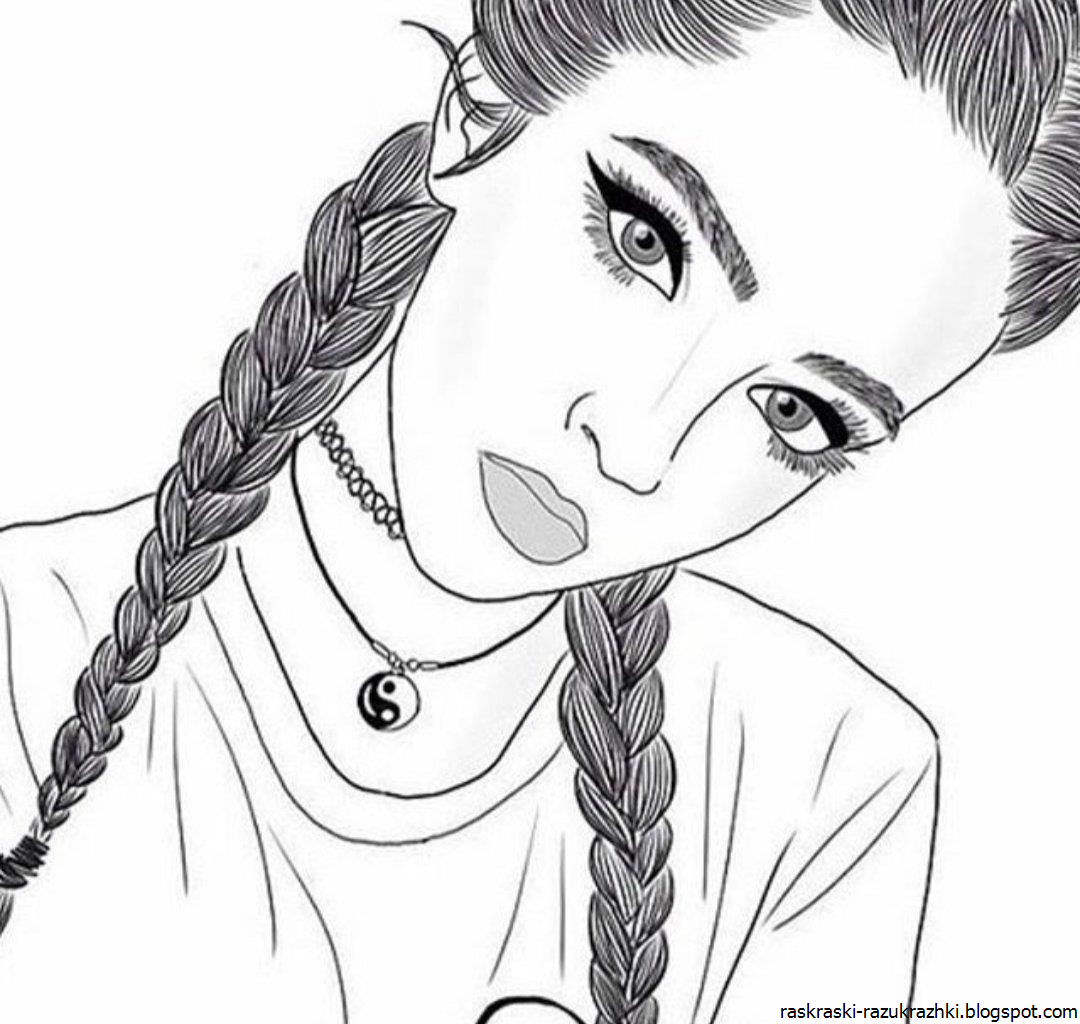 Не раскрашенные картинки легкие