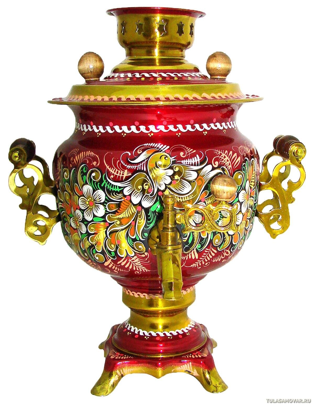 Расписные Тульские самовары