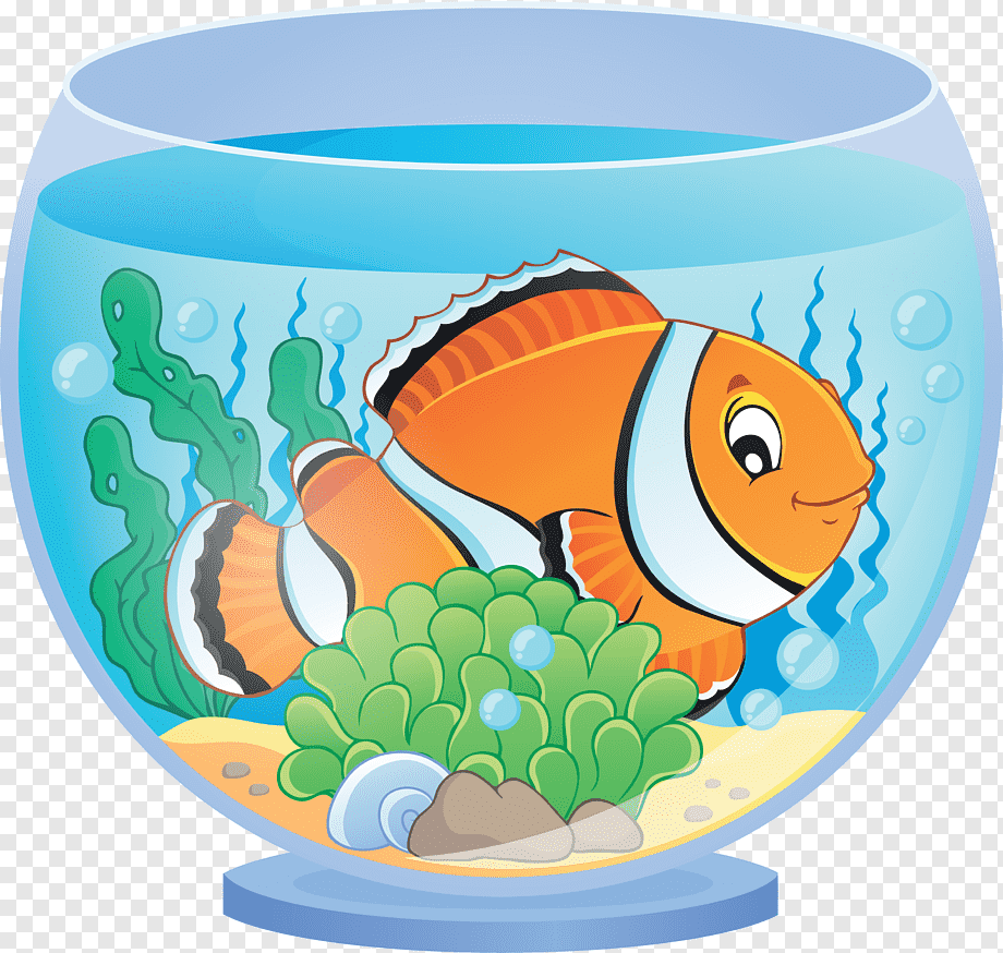 Аквариум Fish cartoon