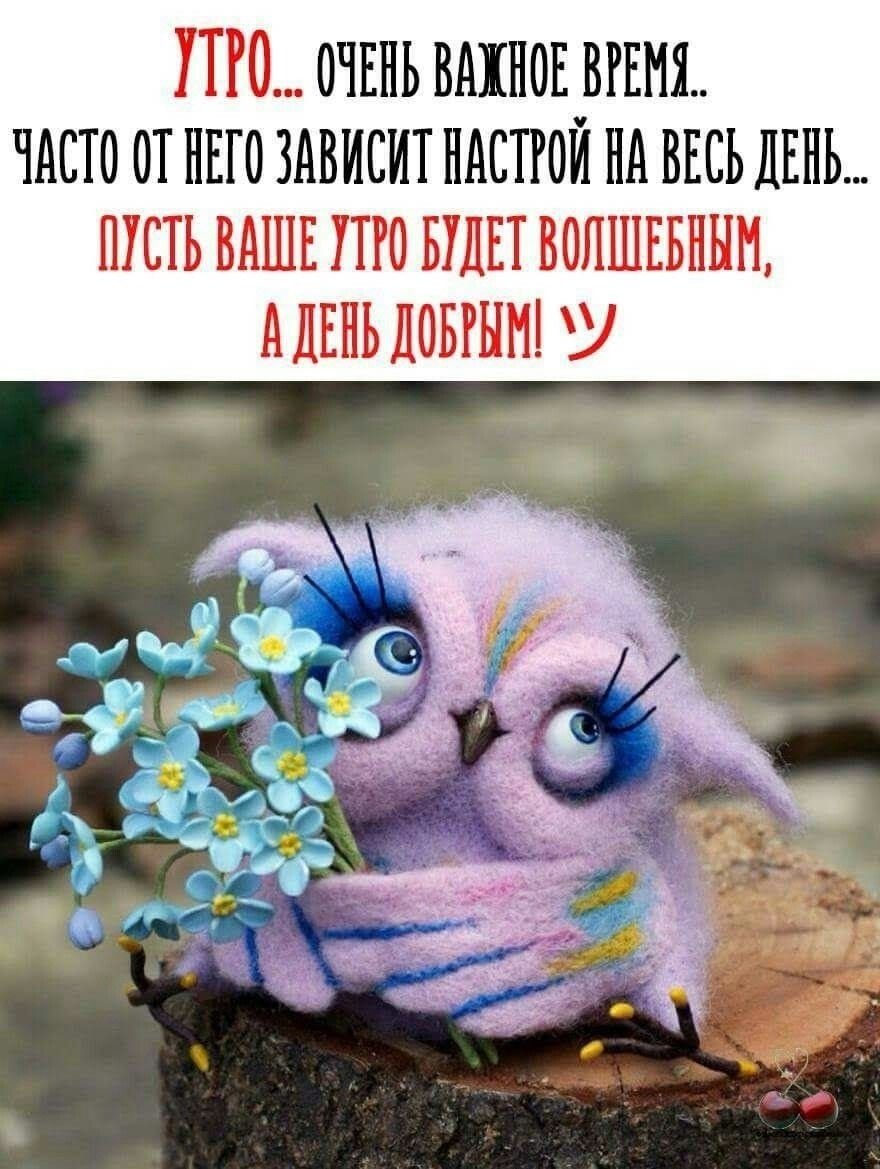 Утренние пожелания позитивные