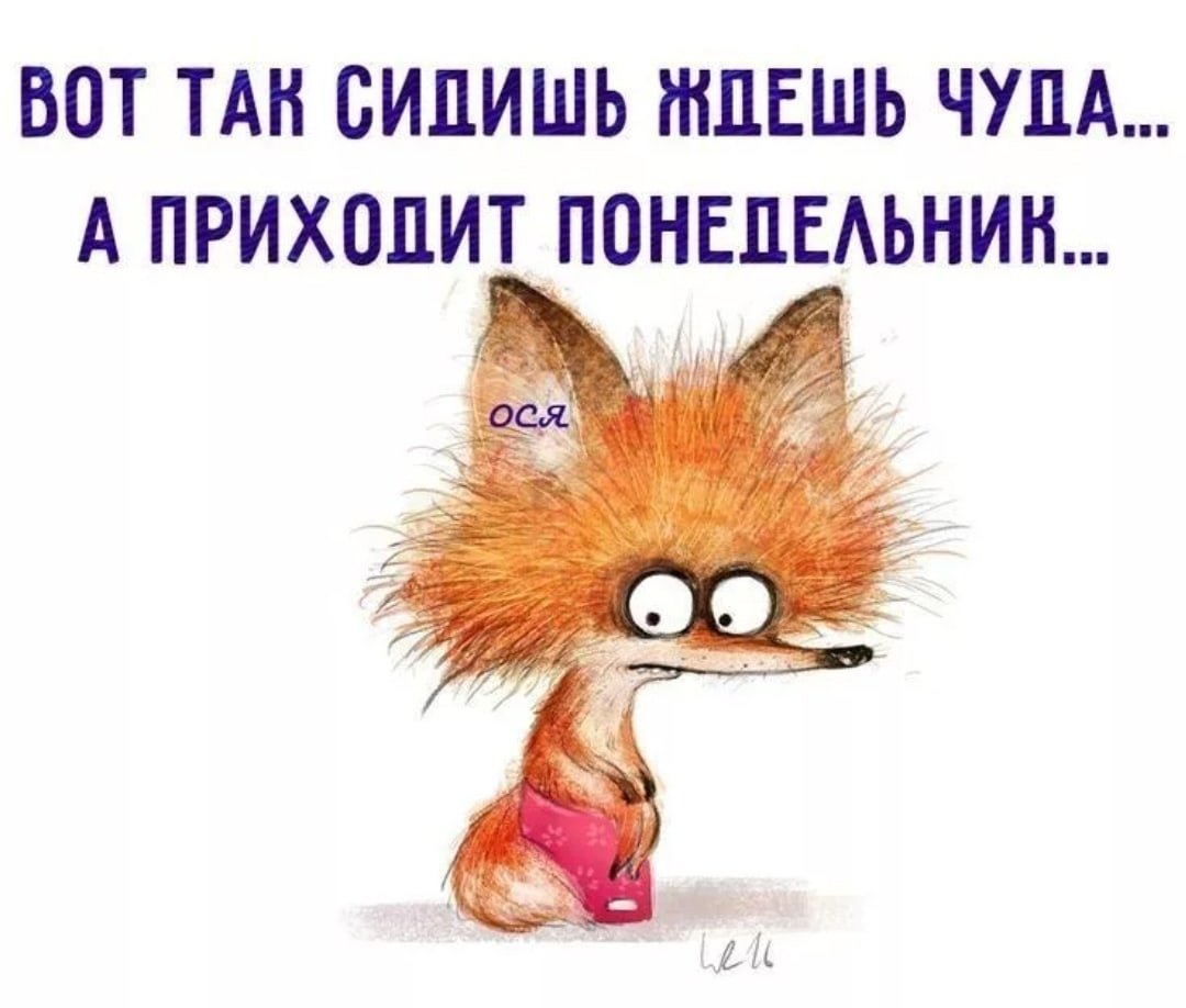 Фразы про понедельник прикольные