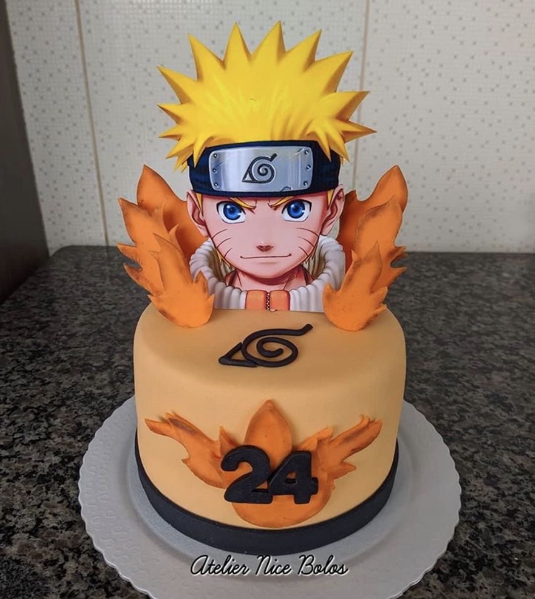 Торт Наруто на день рождения