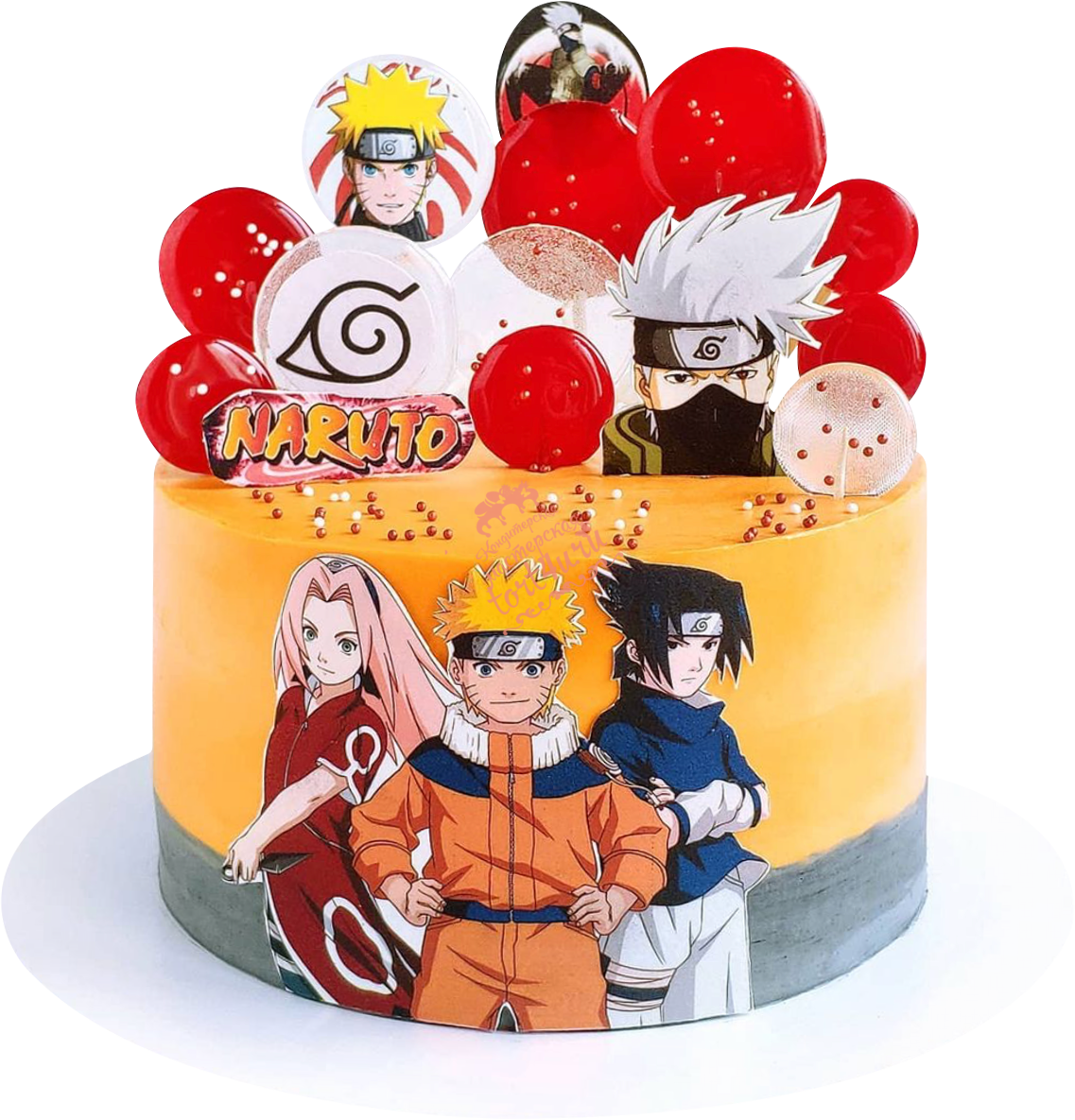Торт Наруто Узумаки