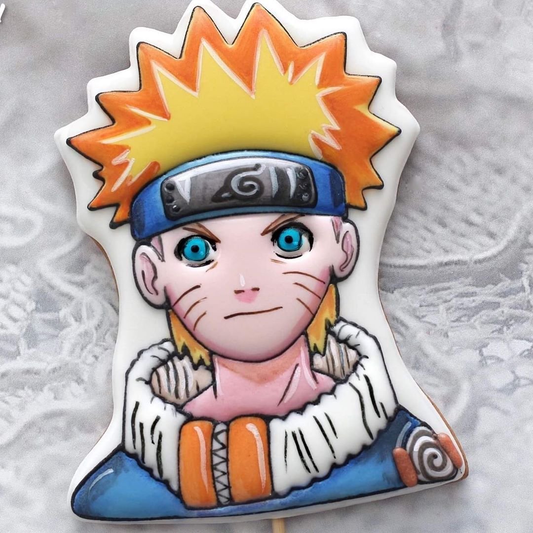 Торт Наруто Какаши