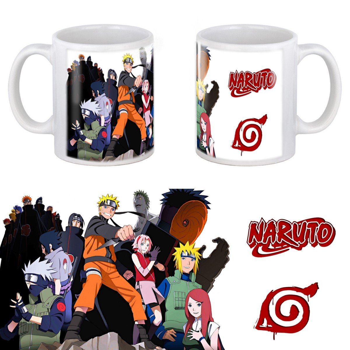 Наруто печать для капкейков