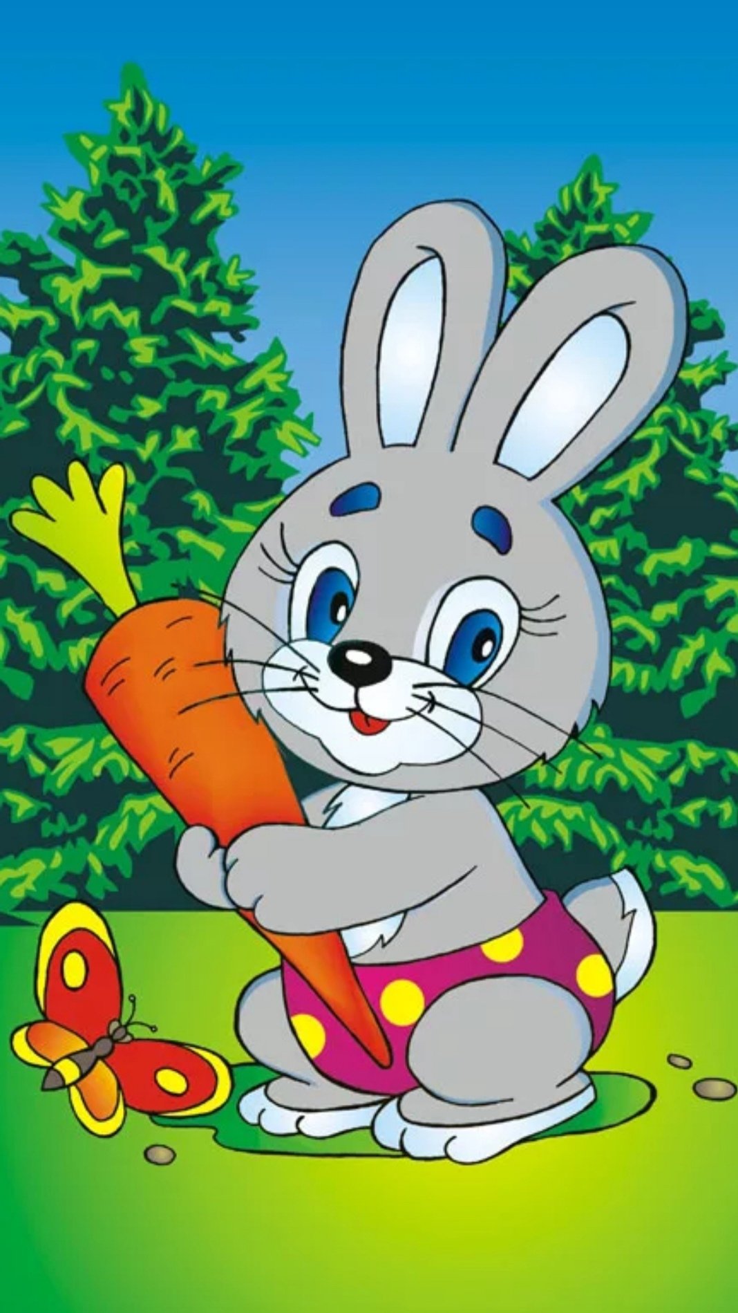 Зайчик для дошкольников