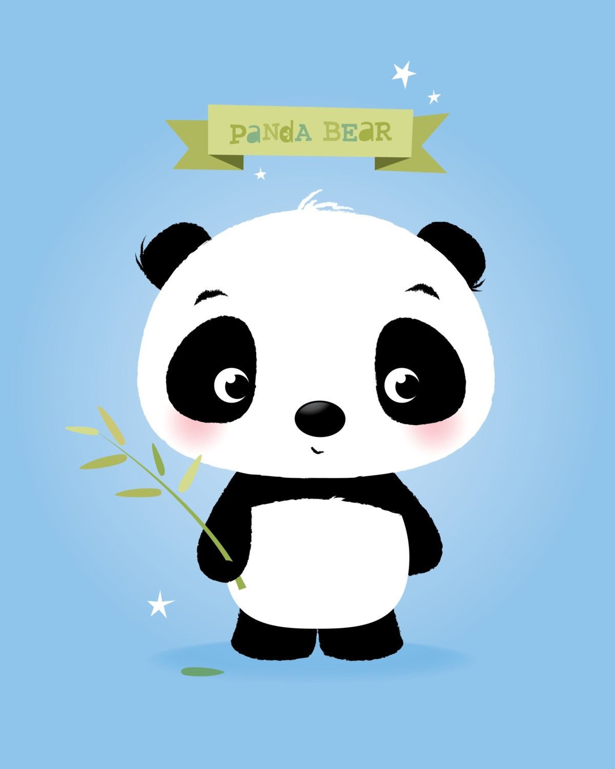 Панды мультяшные