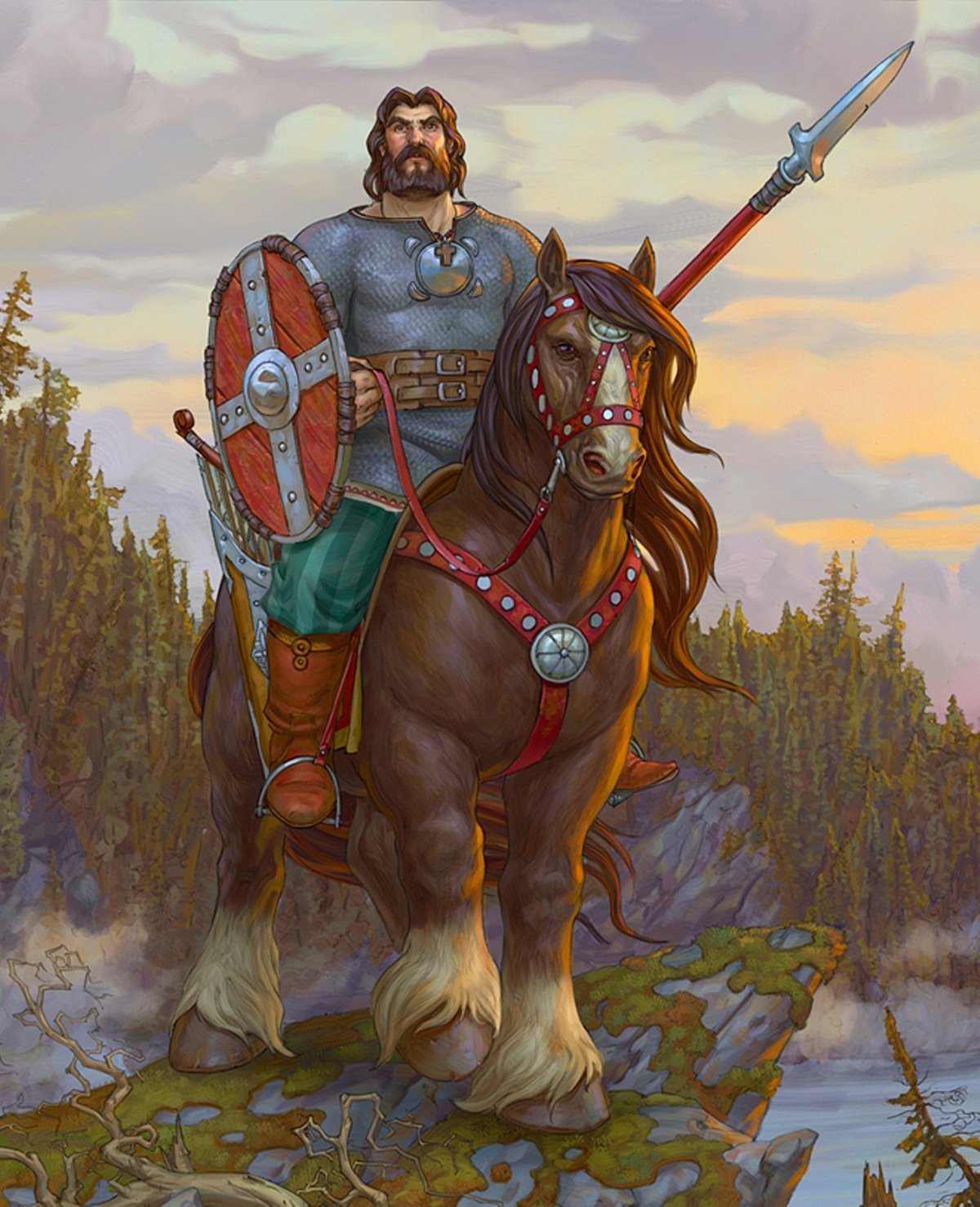 Китайский художник Wang Kewei картины