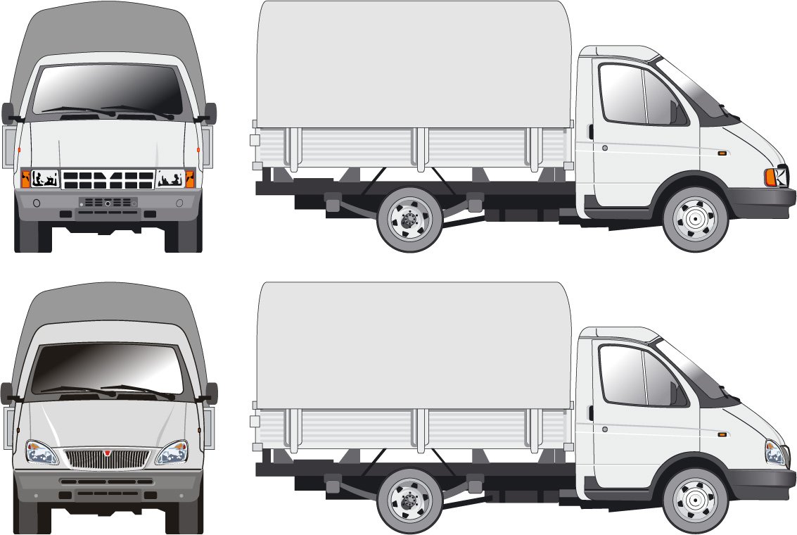 ГАЗ 33021 габариты