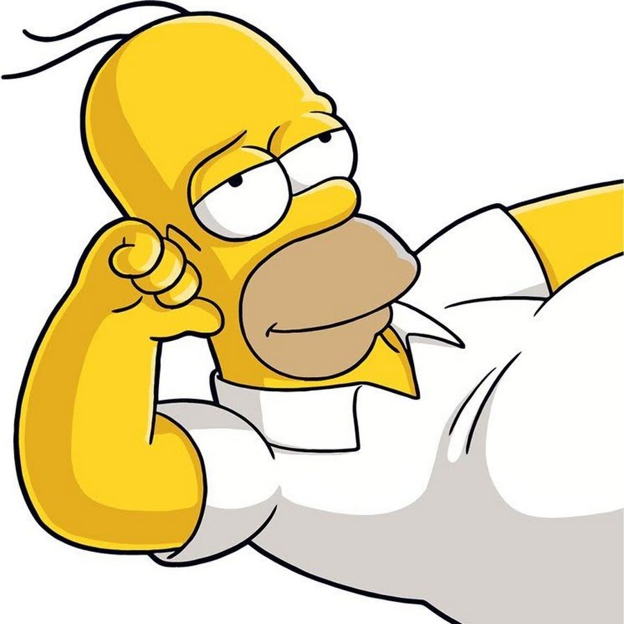 Гомер мультяшный