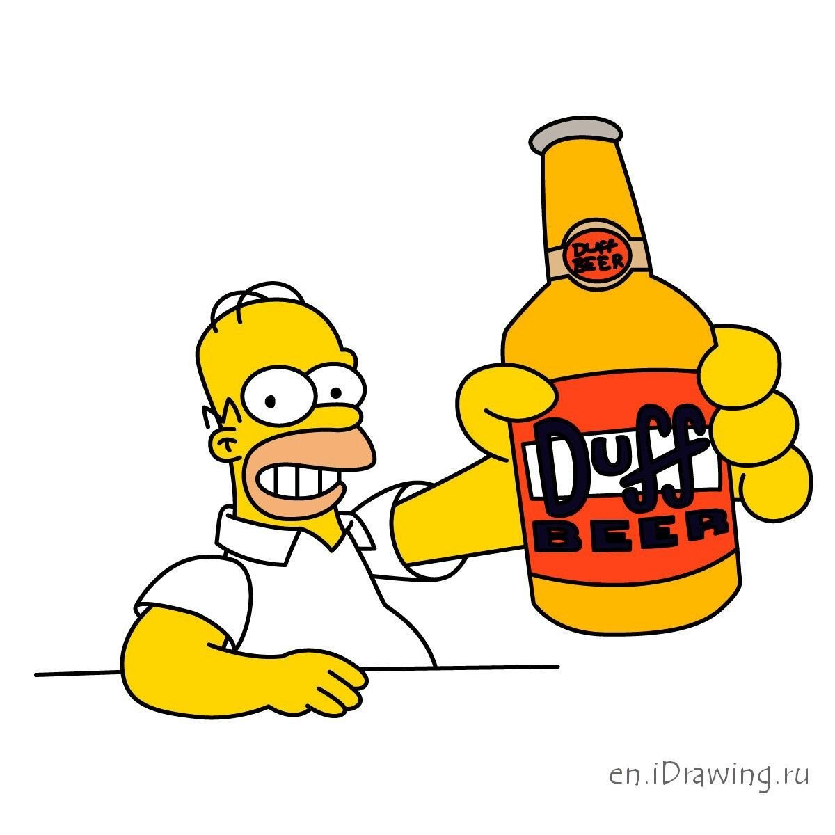 Пиво Duff симпсоны