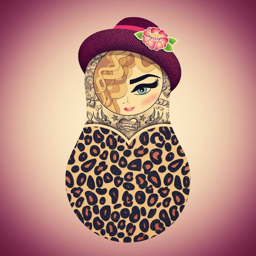 Стилизованная Матрешка