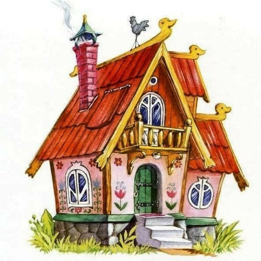 Теремок рисунок